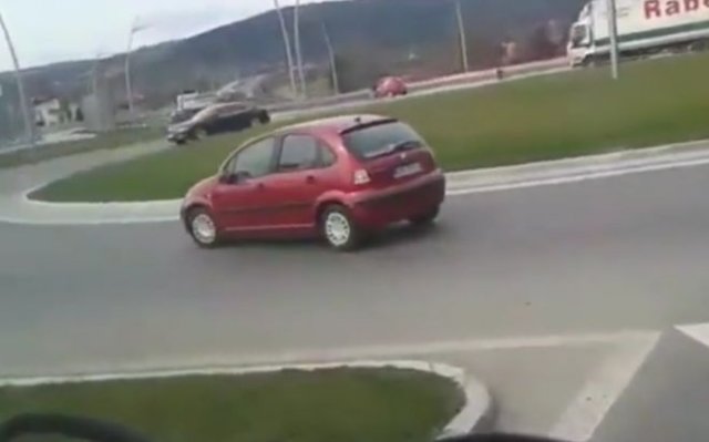 Когда первый раз увидел кольцевую развязку