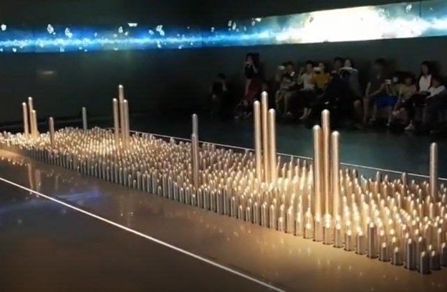 Кинетическая инсталляция для Hyundai