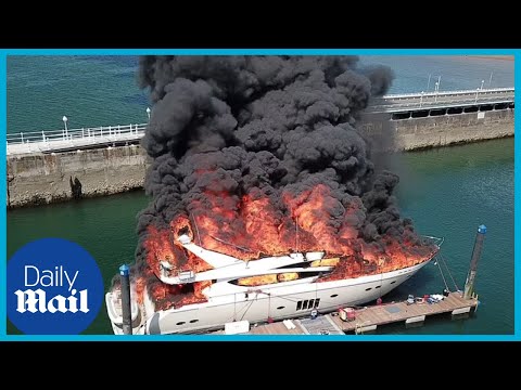 Богатые тоже плачут – пожар на суперяхте