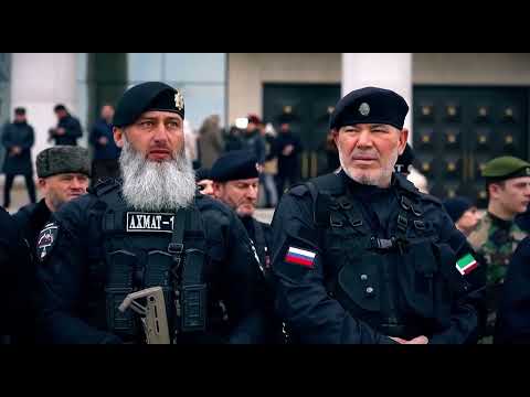 Новая партия добровольцев в Грозном