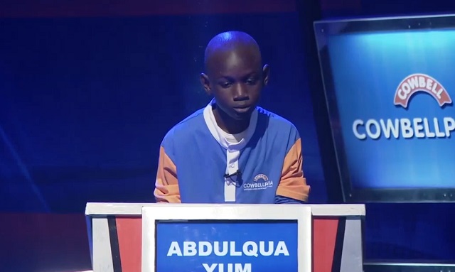 Молодой гений математики на нигерийском шоу Cowbellpedia