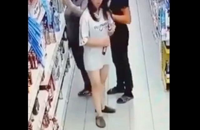 Не донесла коньяк до выхода