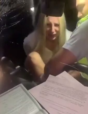 Задержание автоледи из Владивостока