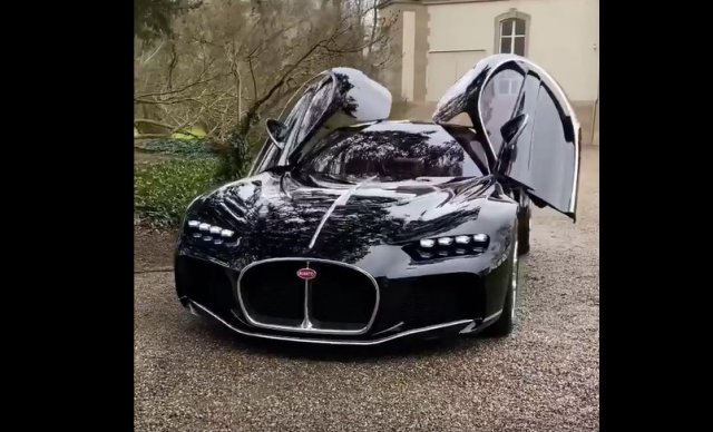 Эксклюзивная Bugatti за 5 миллионов евро, к которой подарят чемоданы и сумки