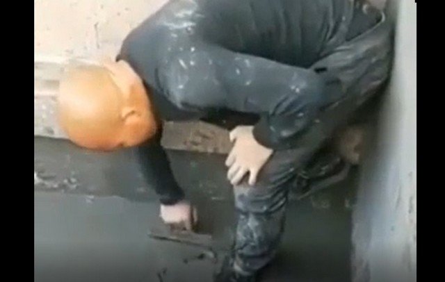 Забавный фейл от строителя