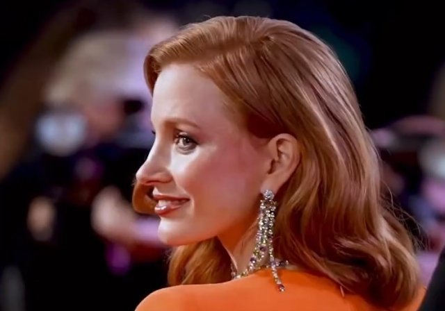 Красотка Джессика Чистейн на премьере
