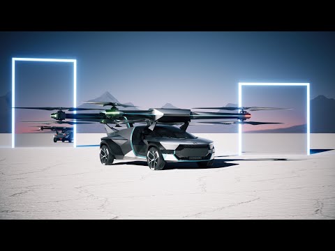Китайский летающий автомобиль