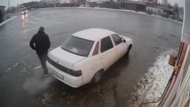 Последствия гололеда в Самарской области