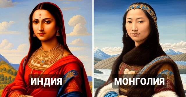 Как бы выглядела Мона Лиза, если бы автор картины был не из Италии