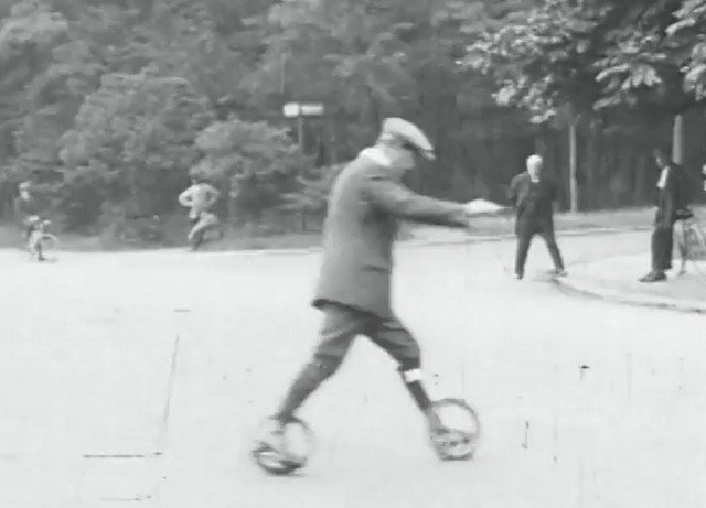 Какими были ролики в 1923 году