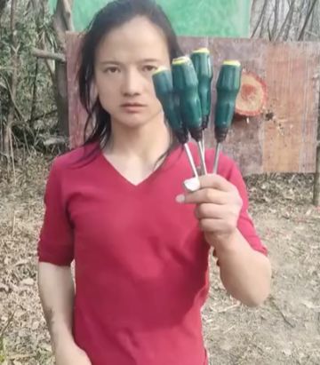 Жесткая тетя и отвертки