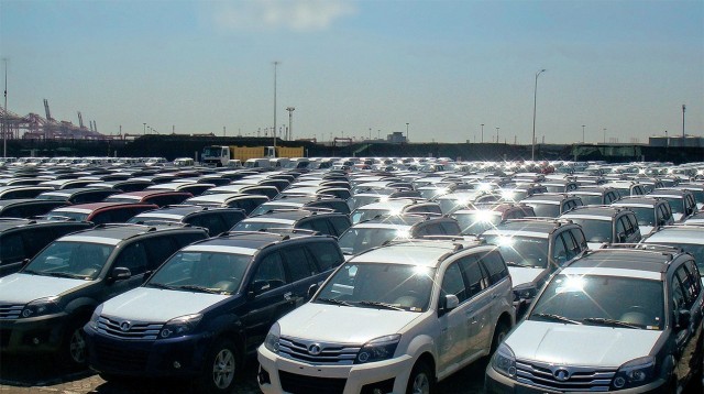 Поставки китайских легковых автомобилей в Россию подскочили на 543%