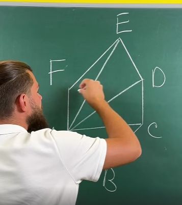 Вы знали, как легко вычислить сумму углов выпуклого шестиугольника?⁠⁠