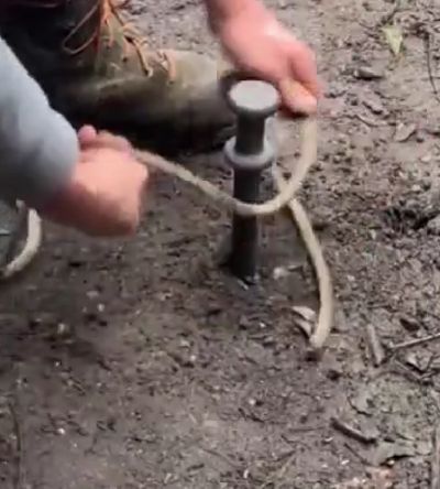 Как можно вытащить сильно забитый кол