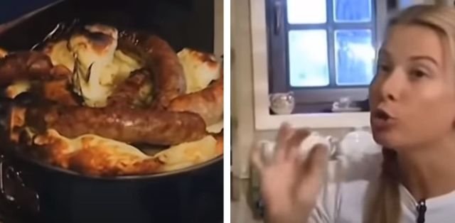 Юлия Высоцкая готовит купаты в духовке