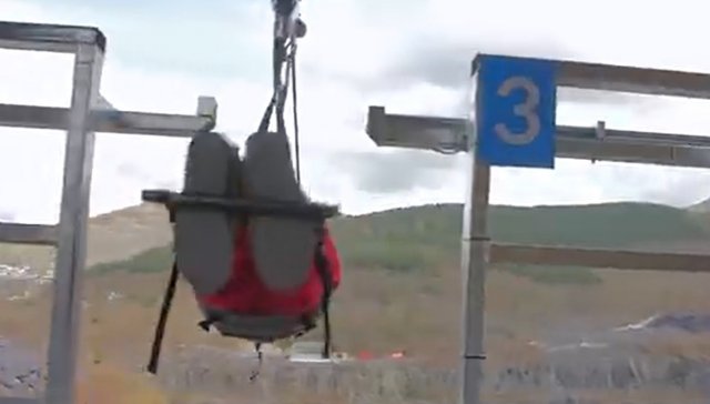 Рекордно быстрый зиплайн в мире