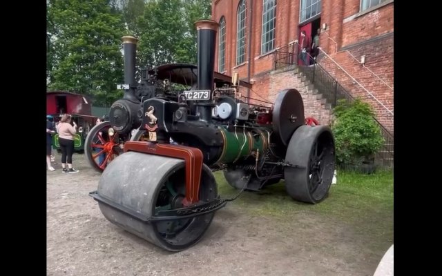 Паровой каток Aveling & Porter «Pendle Witch» No8727, выпущенный в 1916 году
