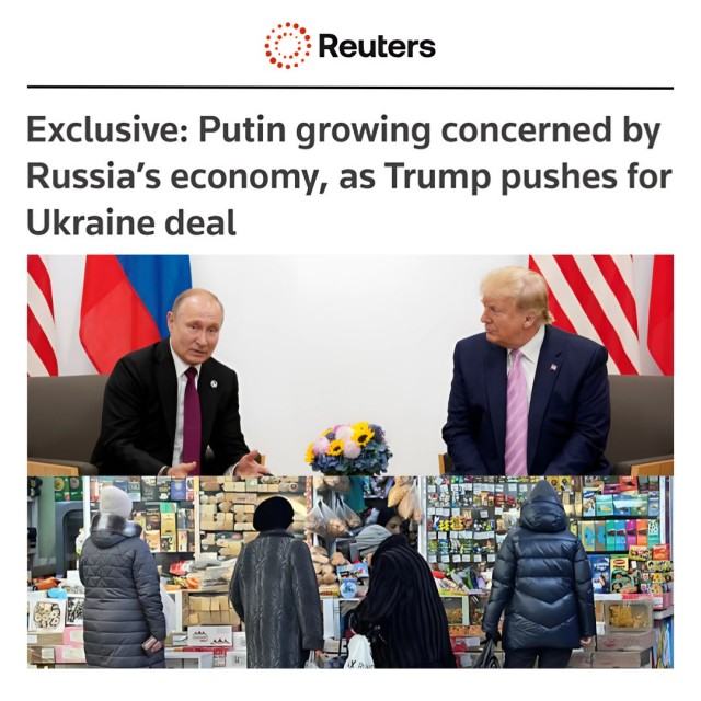 Reuters: Путин считает, что основные цели РФ в конфликте на Украине достигнуты