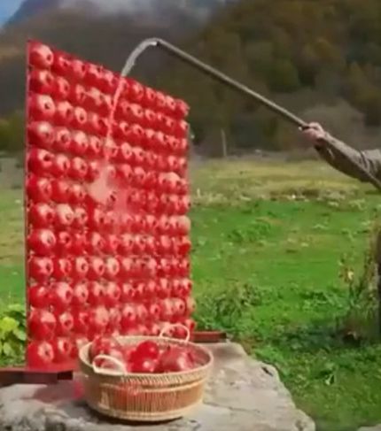 Гранатового сочку не желаете?