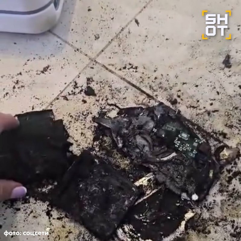 В Петербурге пауэрбанк взорвался ночью и едва не убил спящую женщину
