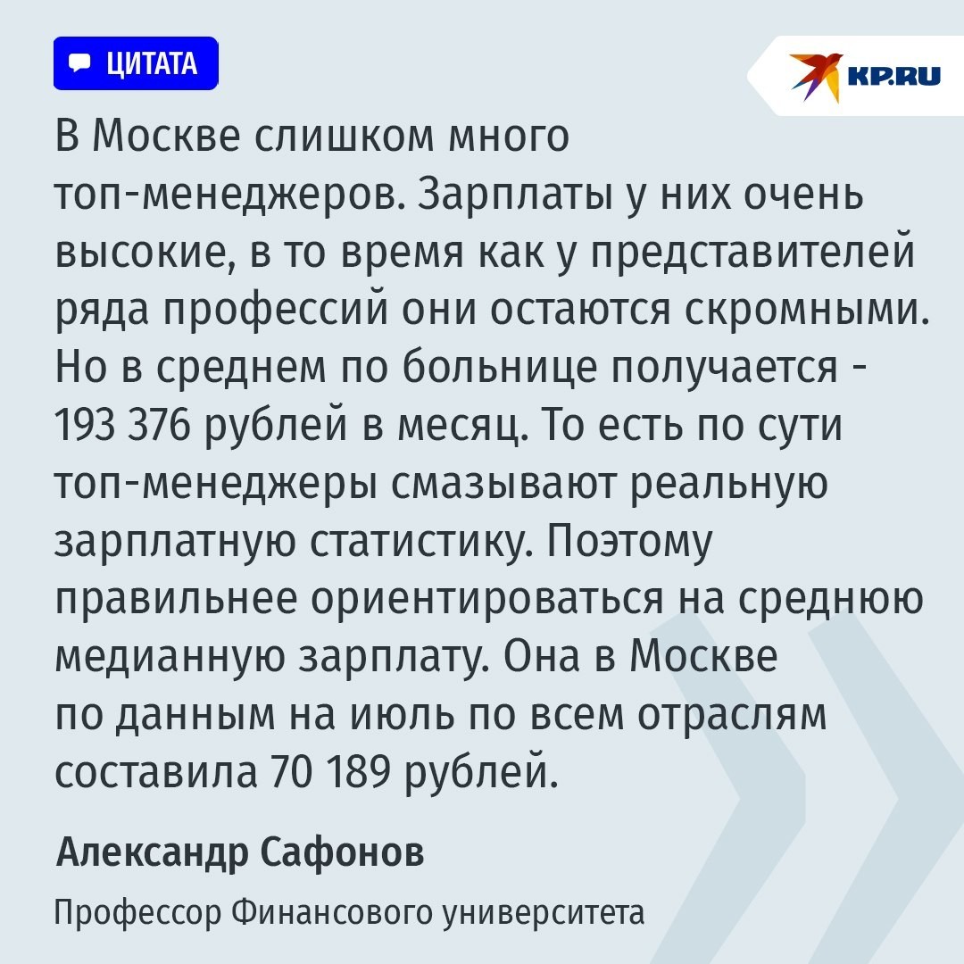 Опрос: москвичи хотят зарабатывать не менее 165 тысяч рублей в месяц