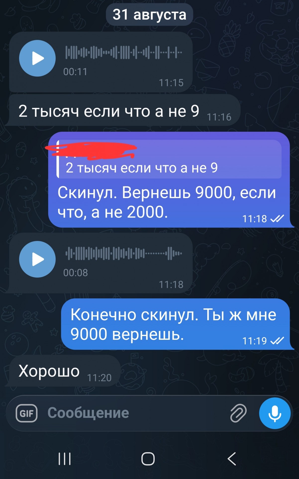 Опрос: 54% россиян не получали обратно долги до 5 тыс. рублей