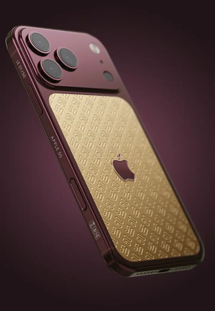 Caviar выпустила кастомные iPhone 18 Pro к 50-летию Apple — до 757 тысяч рублей