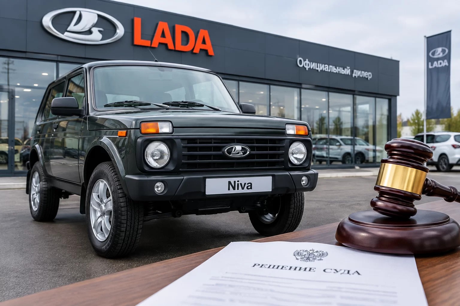 Суд в Перми обязал дилера заменить неисправную LADA Niva и выплатить 1,74 млн рублей