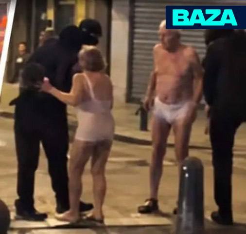 В Париже на площади Республики ограбили и раздели пожилую супружескую пару