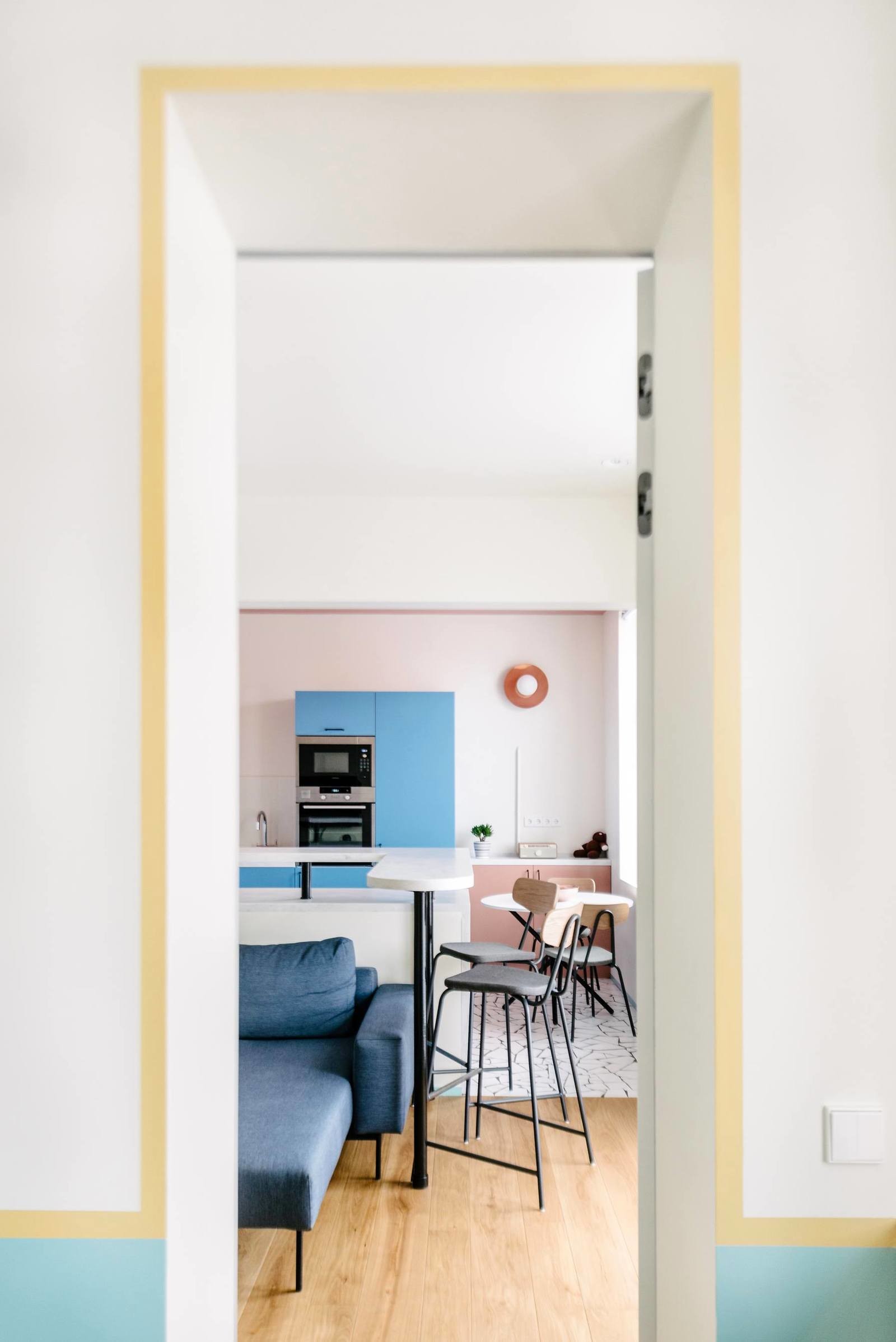 Интерьер квартиры в Москве площадью 53 квадратных метров Интерьер квартиры в Москве площадью 53 квадратных метров