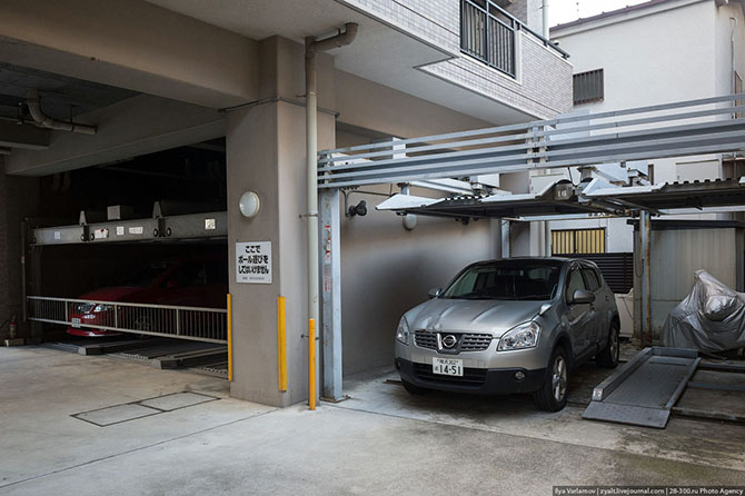 Как в Японии решили проблему с парковками Как в Японии решили проблему с парковками