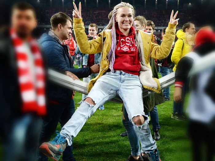 Очаровательные фанатки российского футбола