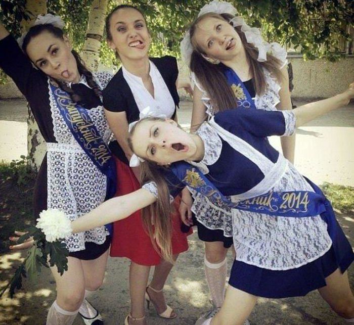 Современные выпускницы