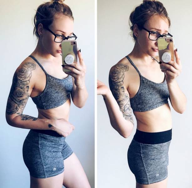 Девушки развеивают миф об идеальных телах в Instagram
