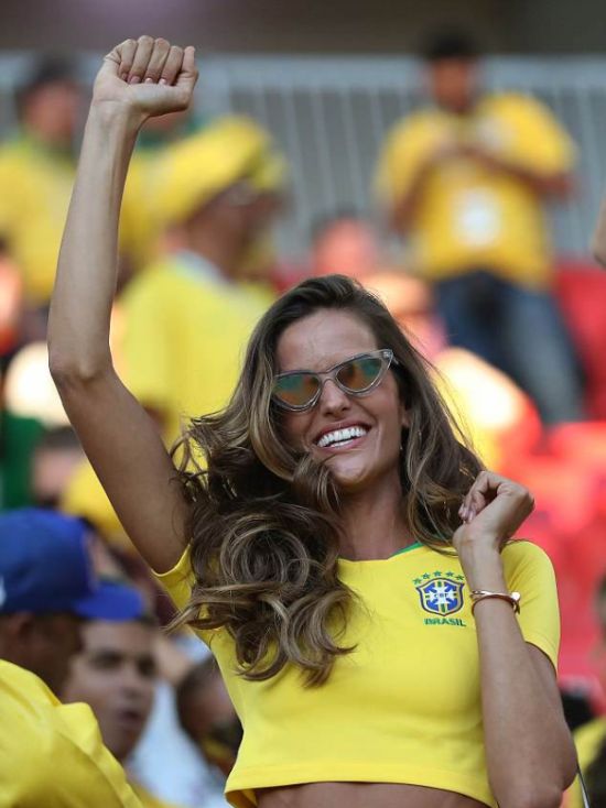 Супермодели Victoria’s Secret побывали на матче "Сербия - Бразилия"