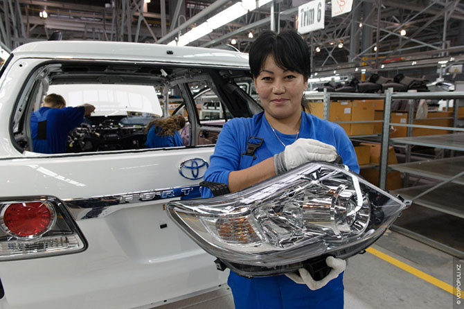 Как делают Тойоты в Казахстане Как делают Тойоты в Казахстане