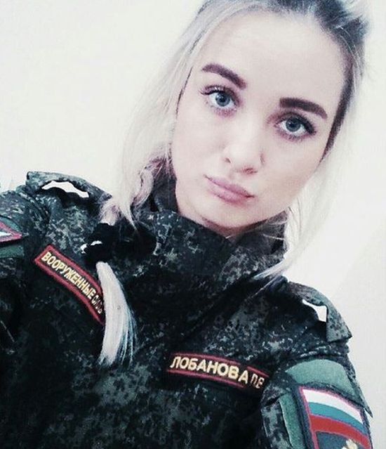 Симпатичные девушки из силовых структур России