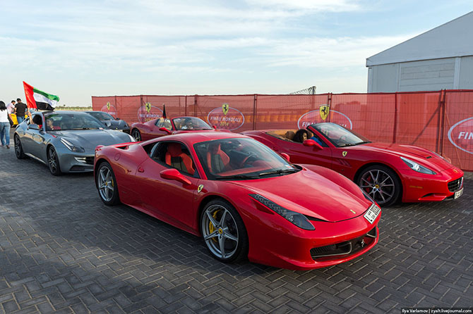 Как прошло соревнование Феррари Челлендж в Абу-Даби