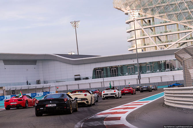 Как прошло соревнование Феррари Челлендж в Абу-Даби