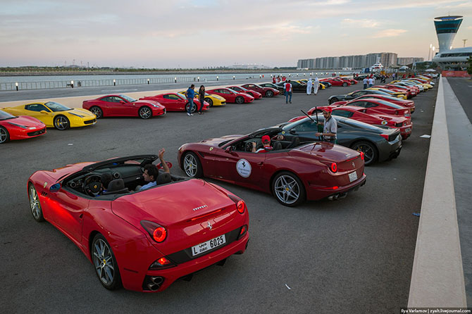 Как прошло соревнование Феррари Челлендж в Абу-Даби