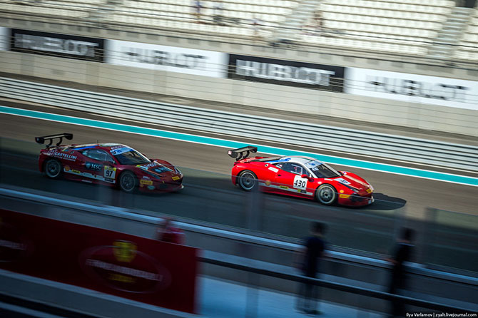 Как прошло соревнование Феррари Челлендж в Абу-Даби