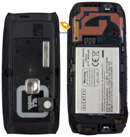 Обзор GSM-телефона Alcatel OneTouch S853