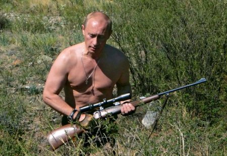 Путин на работе!
