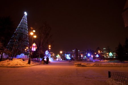 Красноярск Новогодний