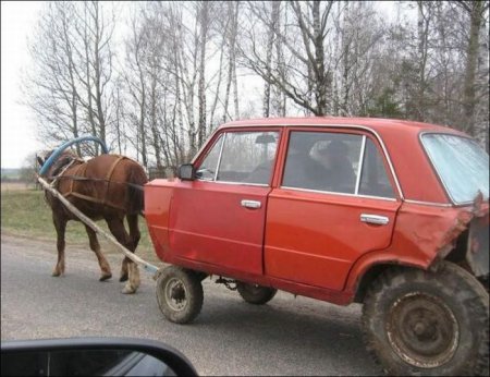  Смешные автомобили (43 фото)