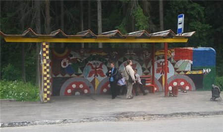 Автобусные остановки (65 фото)