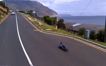 Кадры найденные на Google Street View (58 фото)