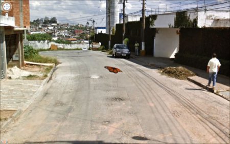 Кадры найденные на Google Street View (58 фото)