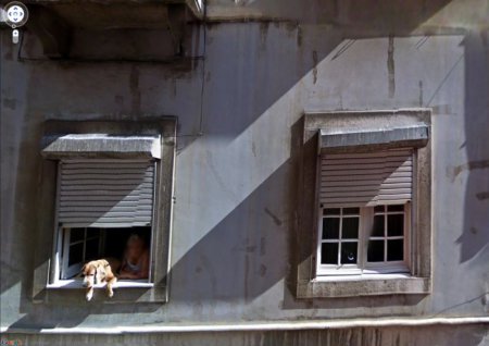 Кадры найденные на Google Street View (58 фото)