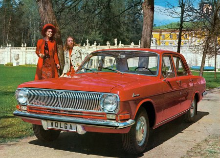 Автопром СССР - рекламные открытки